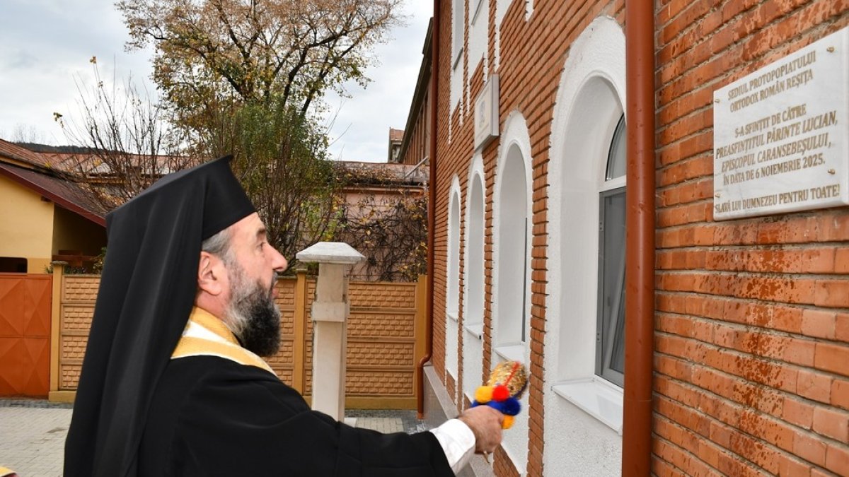 Înnoirea sediului Protopopiatului Reșița