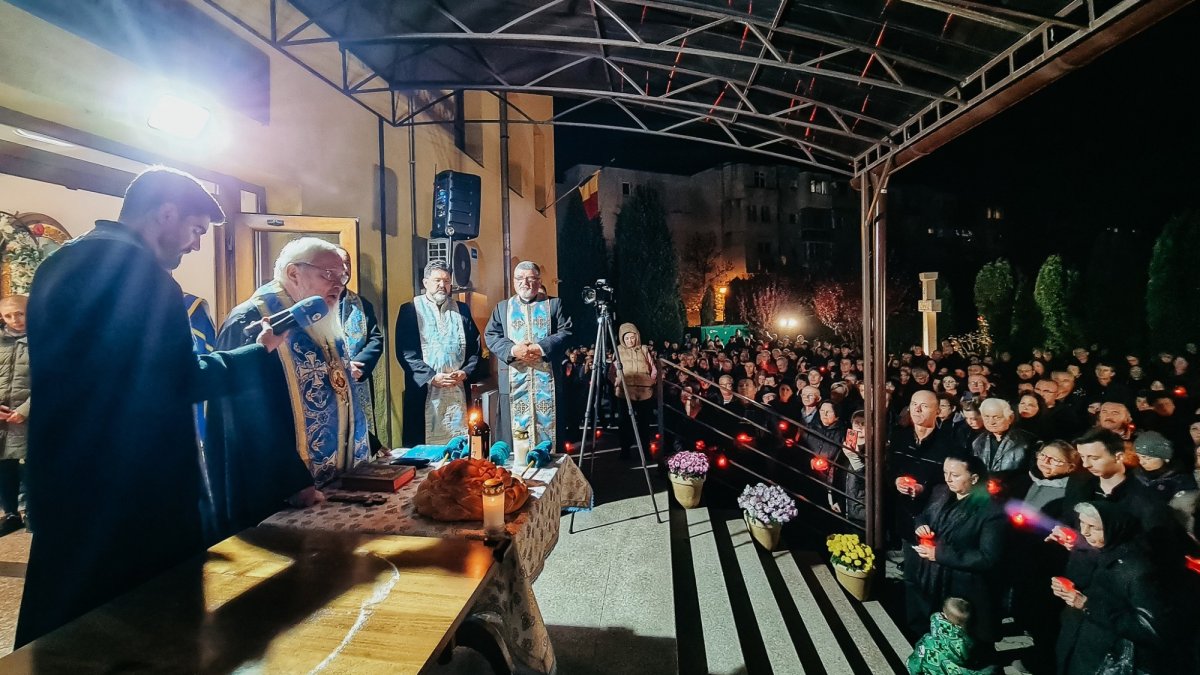 Parastas pentru pacienții trecuți la Domnul în cadrul Centrului de îngrijiri paliative din Cluj-Napoca