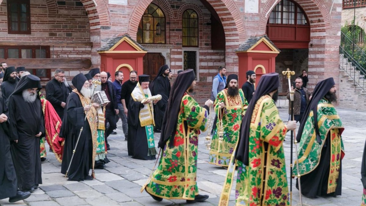Proclamarea canonizării Cuviosului Dionisie de la Colciu în Muntele Athos