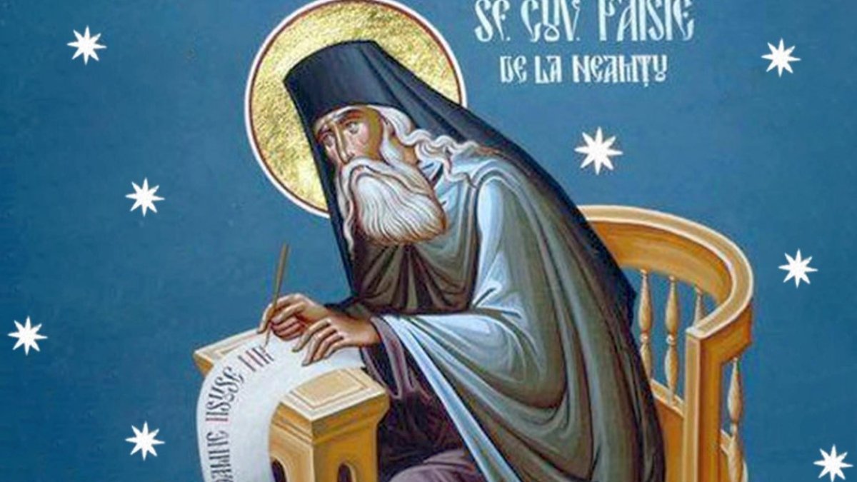 Sfântul Cuvios Paisie de la Neamț și Rugul Aprins