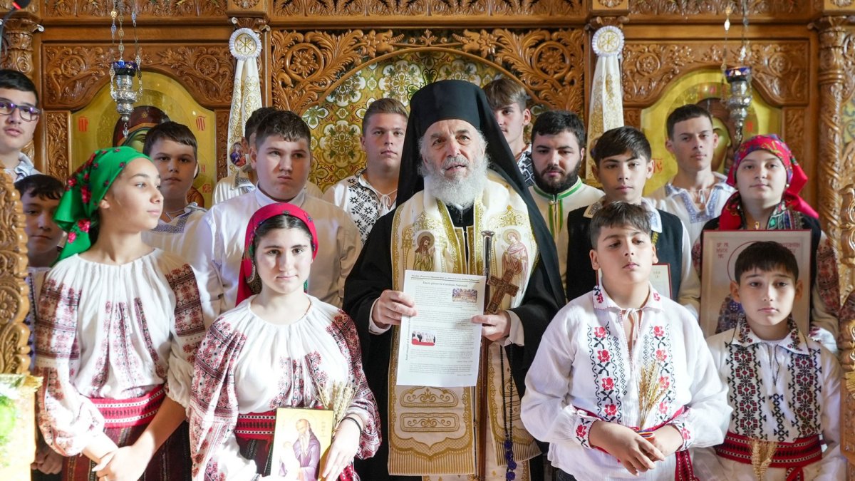 Hramul parohiei gălăţene ocrotite de Sfântul Cuvios Stelian Paflagonul