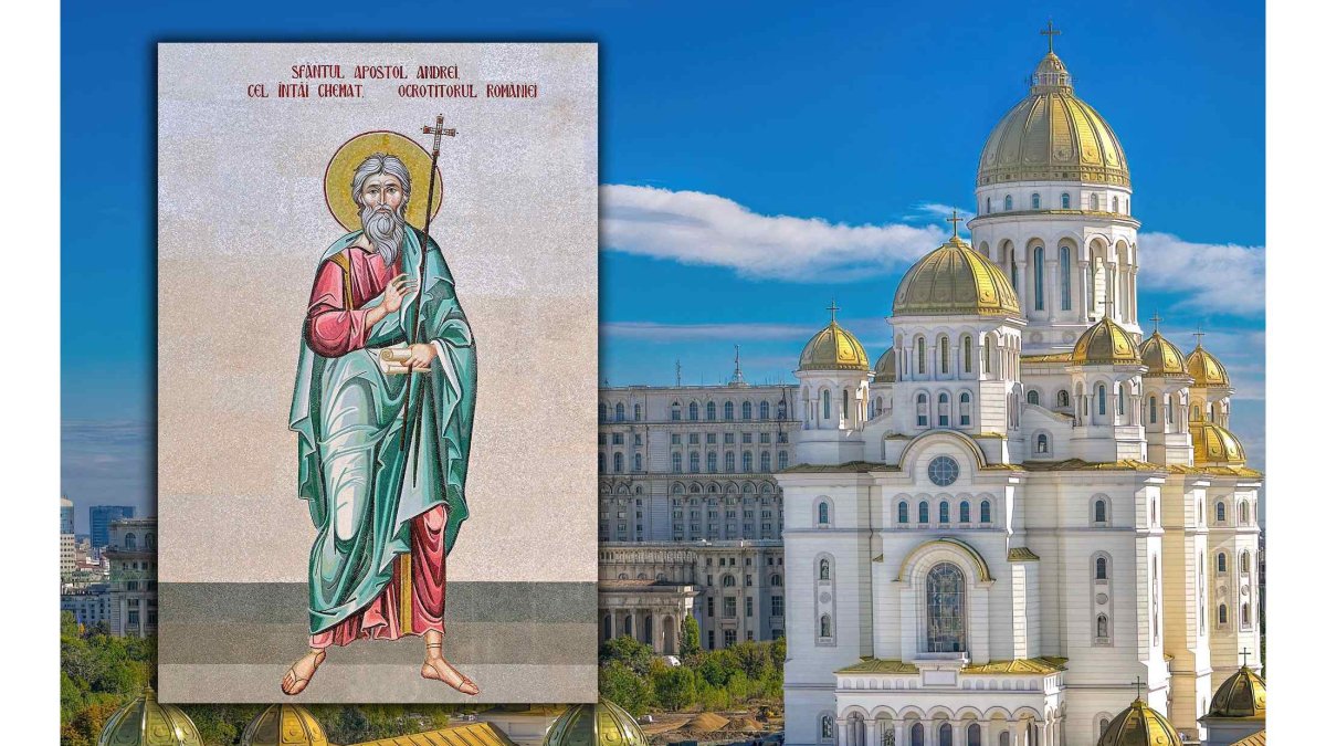 Sfântul Apostol Andrei, ocrotitorul Catedralei Naţionale