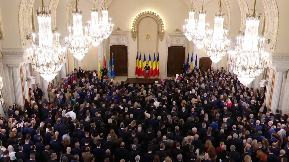 Recepţie la Palatul Cotroceni cu ocazia Zilei Naţionale