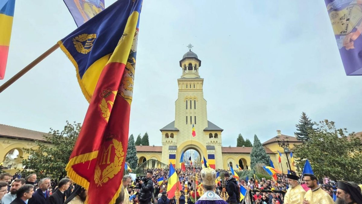 Ziua Națională a României sărbătorită la Catedrala Încoronării din Alba Iulia