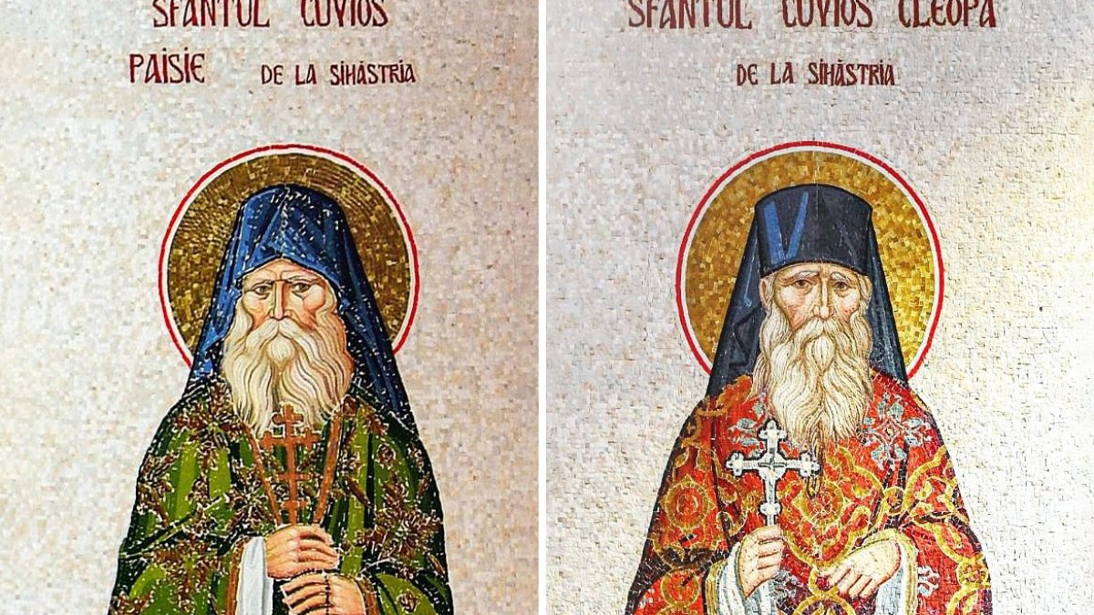Cuvioşii Paisie şi Cleopa, isihaştii de la Sihăstria