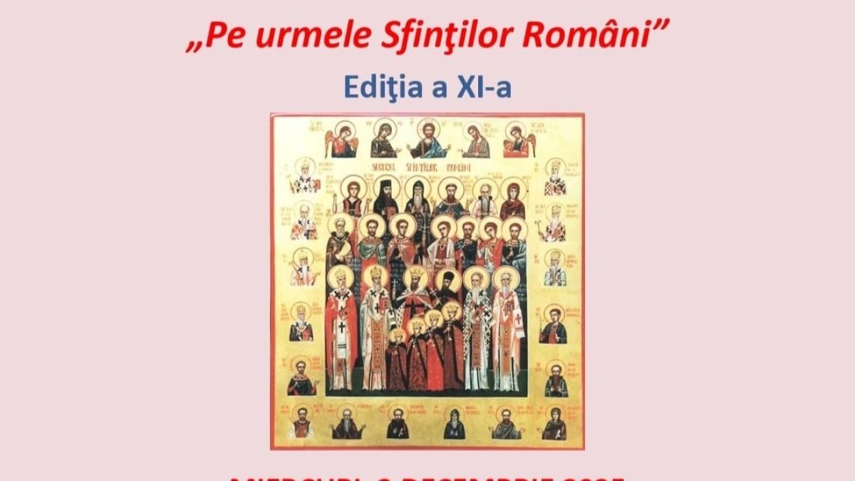 Expoziția „Pe urmele sfinților români” la Biserica Iancu Vechi‑Mătăsari