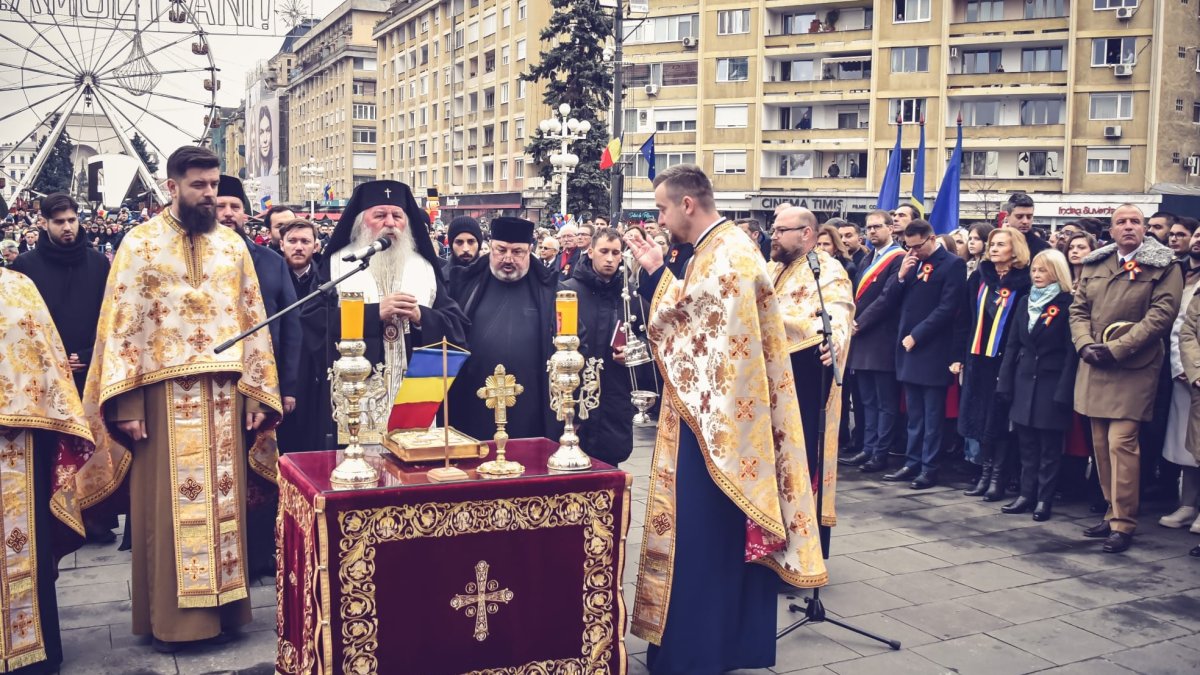Unirea cea Mare sărbătorită în capitala Banatului