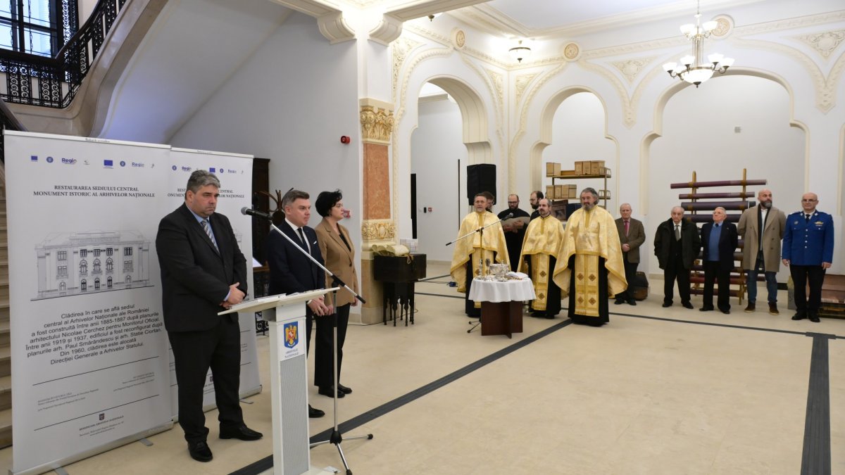  Binecuvântarea sediului Arhivelor Naționale ale României
