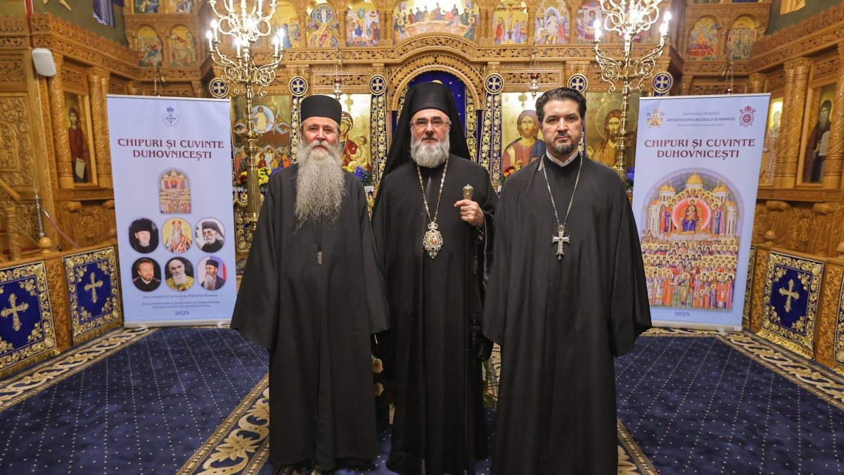 Părintele Arsenie Muscalu a conferențiat la Buzău