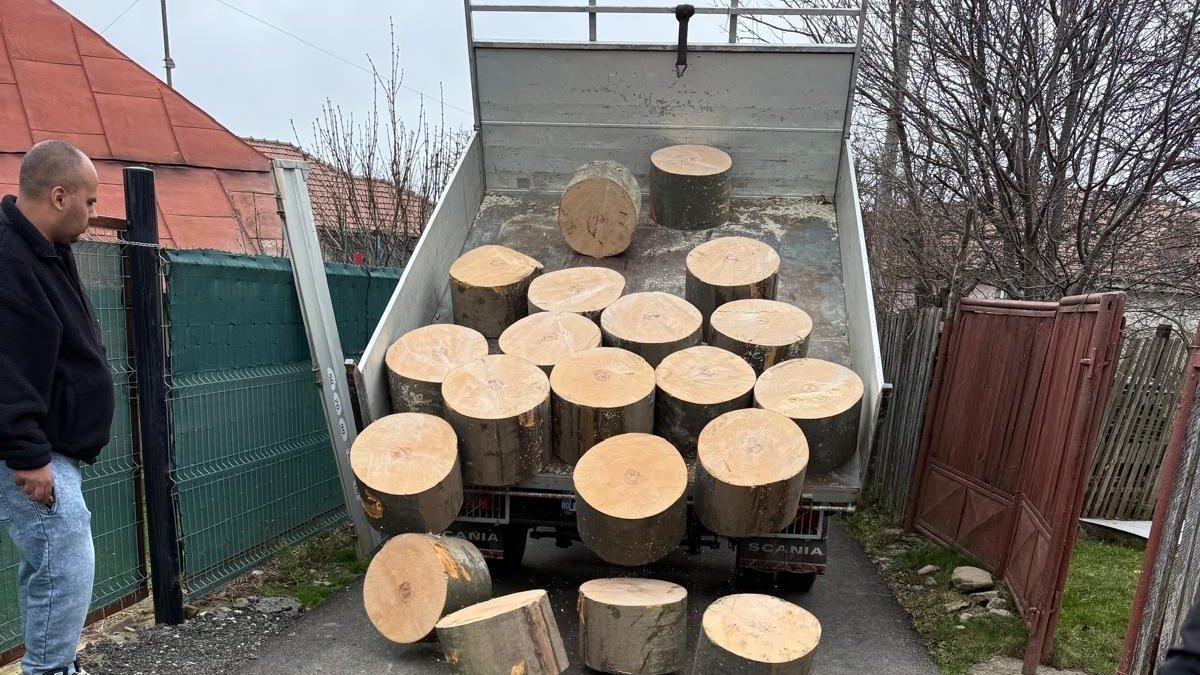 Lemne de foc pentru 50 de bătrâni vulnerabili din Prahova