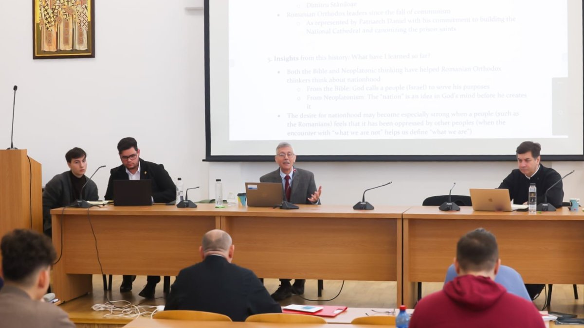 Profesorul John P. Burgess a conferențiat la București