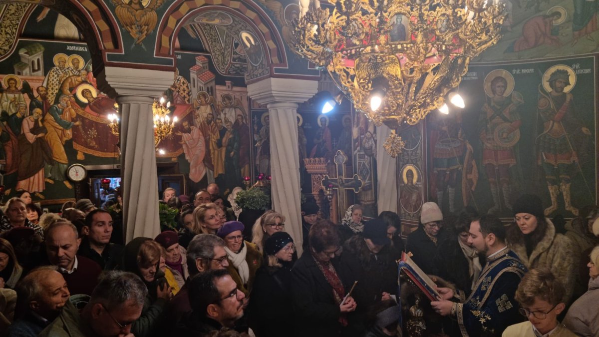 Sfântul Spiridon sărbătorit la un lăcaș martir din București
