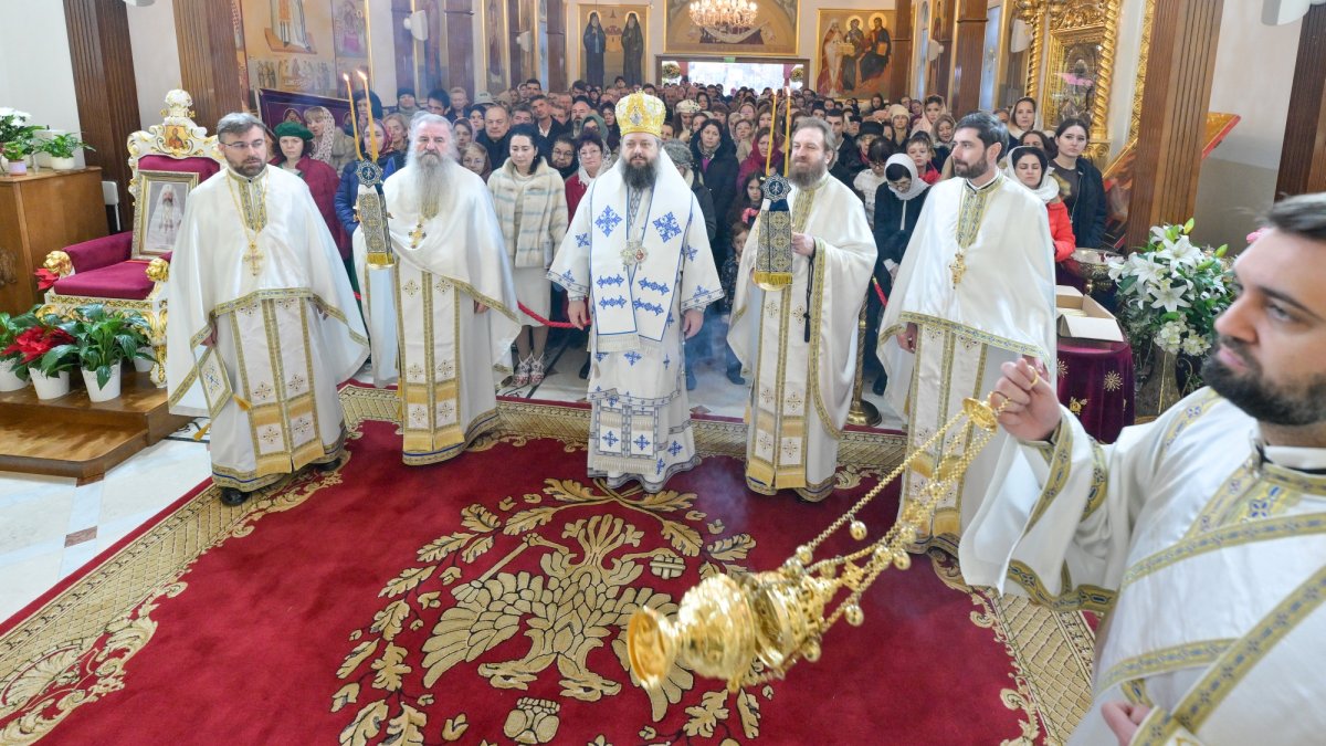 Duminica a 28‑a după Rusalii prăznuită la Paraclisul Catedralei Naționale