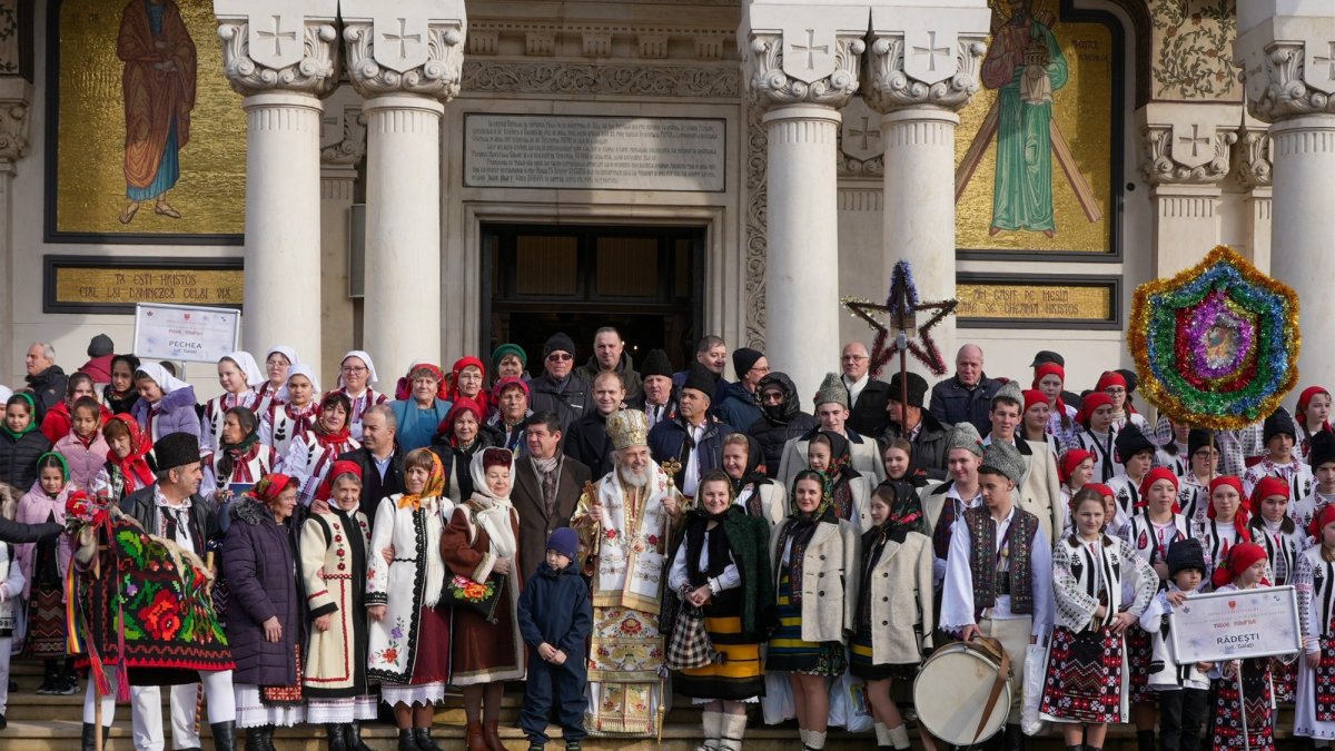 Colinde şi obiceiuri tradiţionale la Catedrala Arhiepiscopală din Galaţi