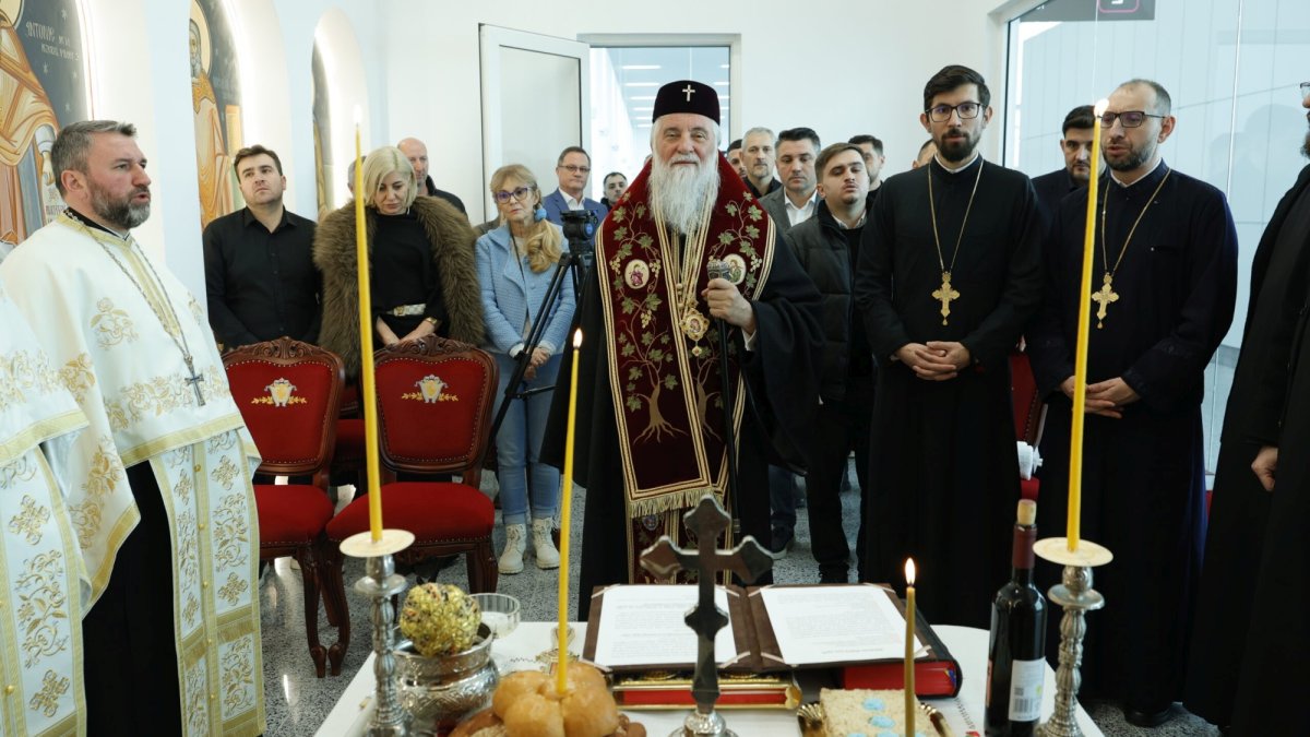 Sfințirea capelei Aeroportului Internațional din Craiova