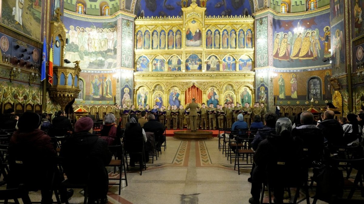 Colindători în Catedrala Mitropolitană din Sibiu