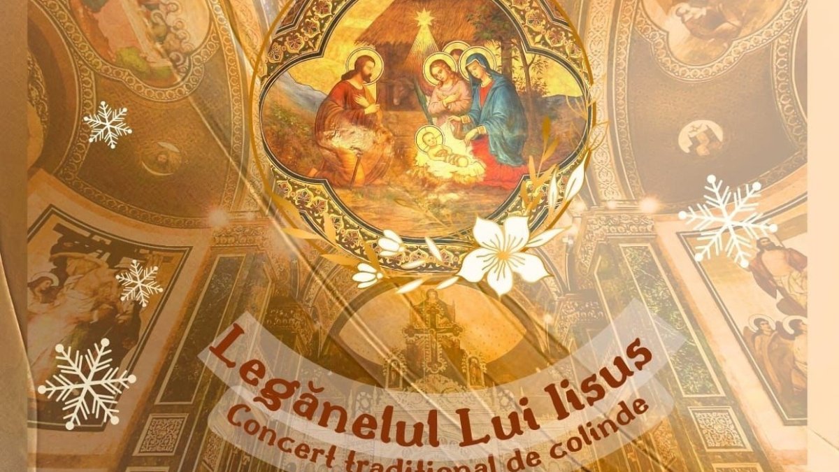 Concertul de colinde „Legănelul lui Iisus” la Biserica Domniţa Bălaşa din Bucureşti