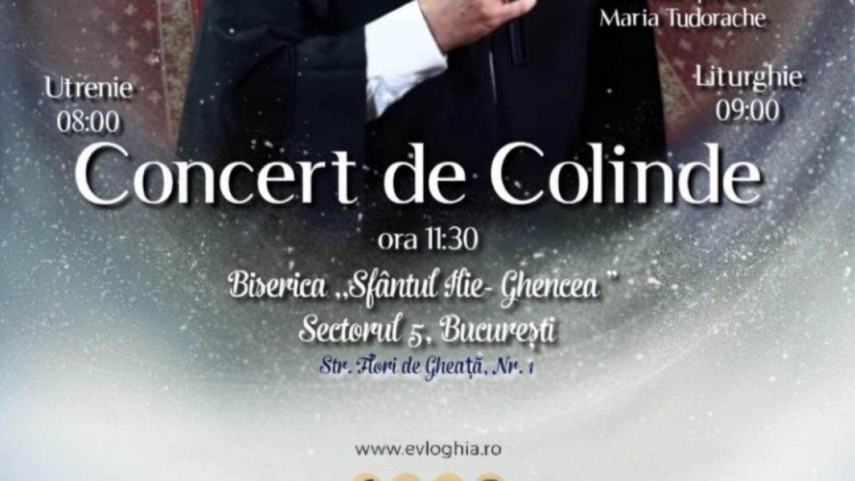 Grupul psaltic „Evloghia” la Biserica „Sfântul Ilie”‑Ghencea