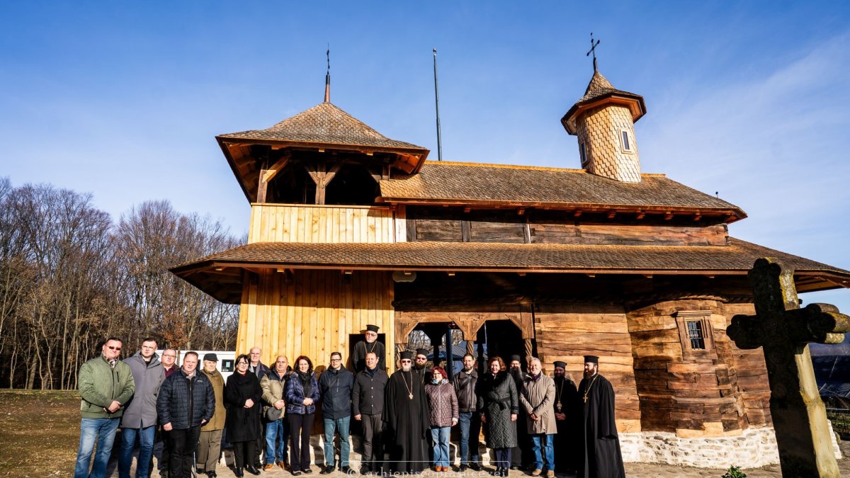 Recepția lucrărilor de restaurare și conservare a bisericii din lemn din Mănăstioara