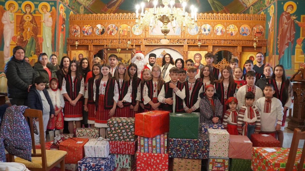 Daruri de la parohii pentru copii din județul Galați