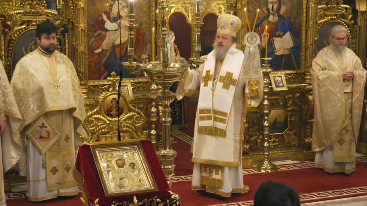 Duminica dinaintea Nașterii Domnului la Catedrala Patriarhală din București