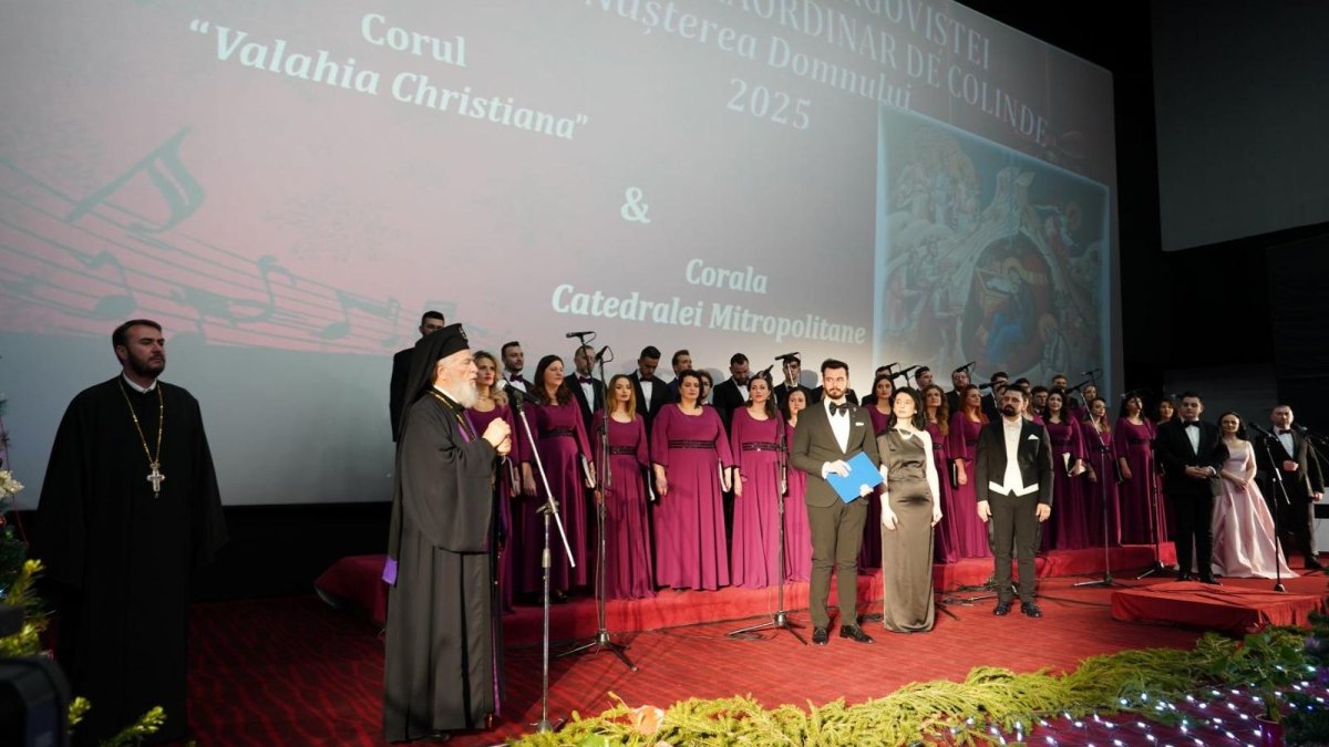 Concertul de colinde al Arhiepiscopiei Târgoviștei