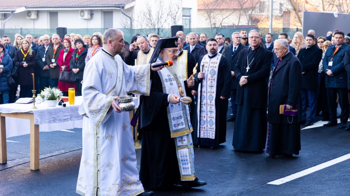Inaugurarea noului pavilion al Spitalului Clinic Județean de Urgență Bistrița