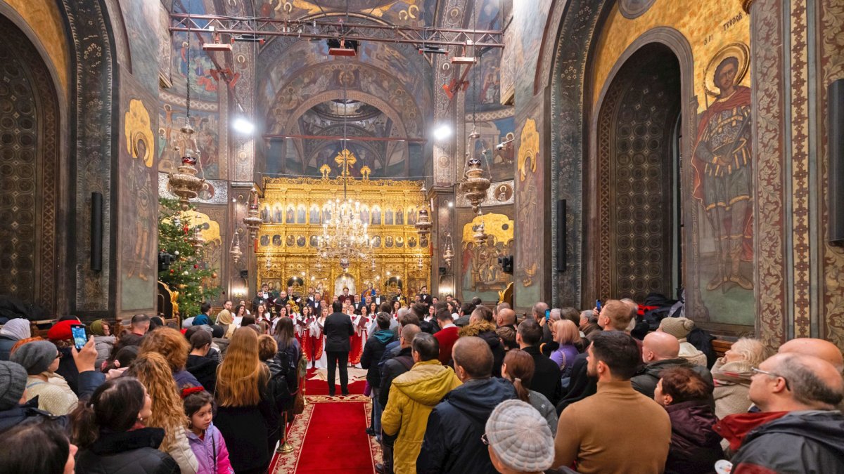 Concert de colinde la Catedrala Patriarhală din București