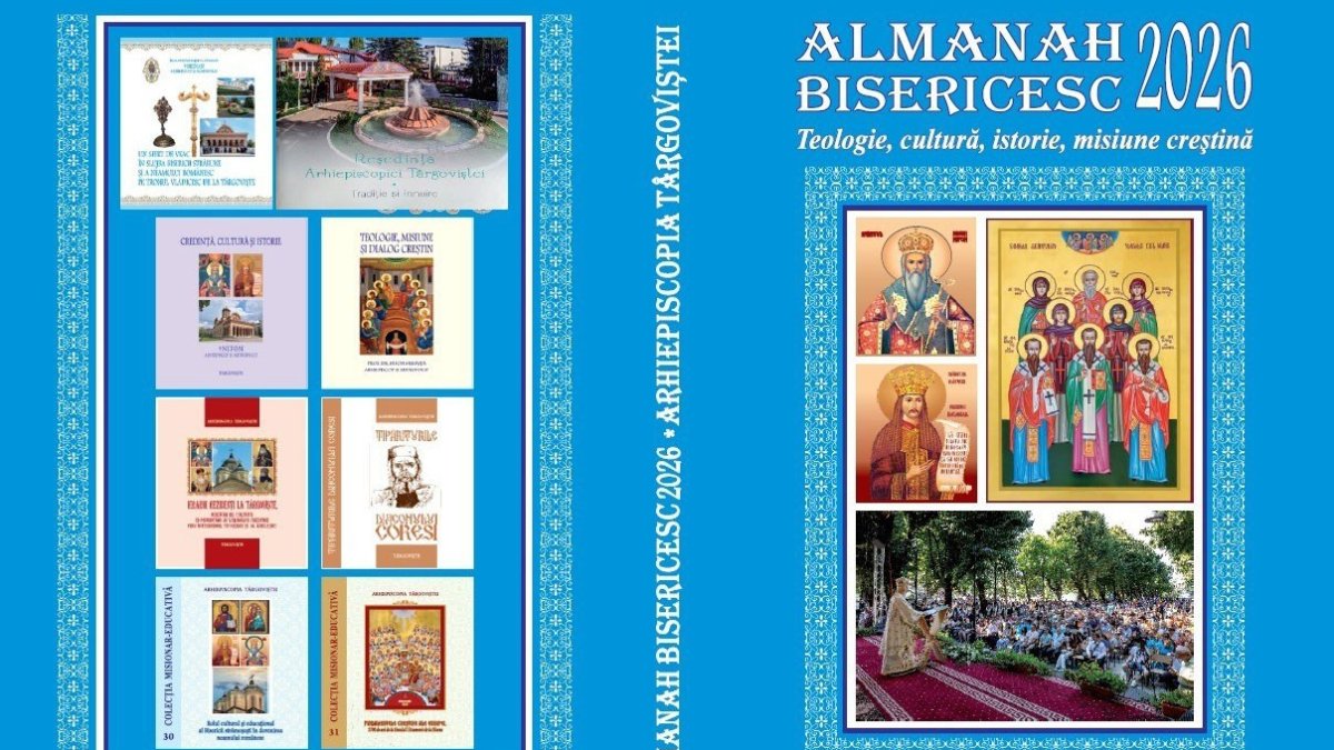 Almanahul bisericesc 2026 al Arhiepiscopiei Târgoviștei