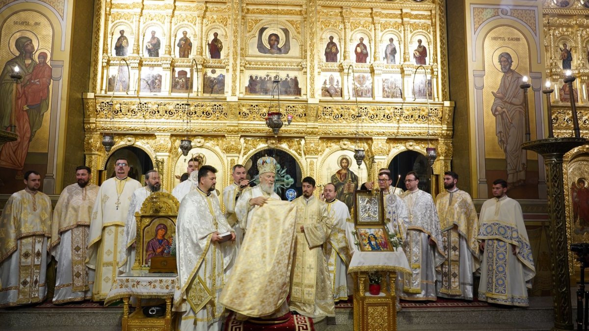 Duminica după Botezul Domnului la catedrala din Târgoviște