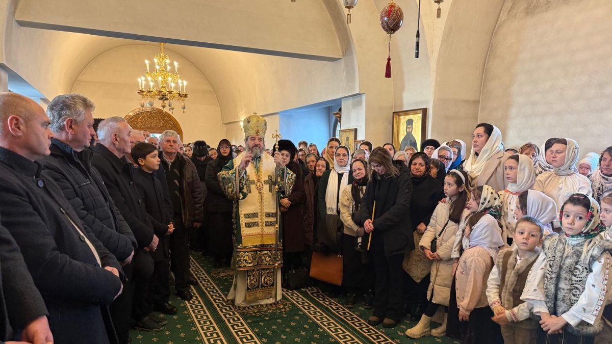 Hramul de iarnă al Mănăstirii Zosin, cinstit prin slujbă arhierească