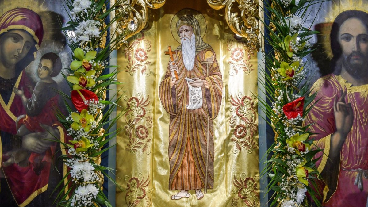 Cuviosul Antonie cel Mare, „împreună-cetățean cu îngerii”