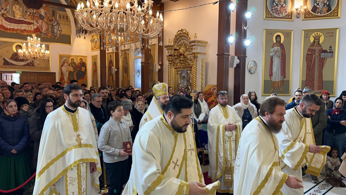 Duminica a 29‑a după Rusalii la Paraclisul Catedralei Naționale