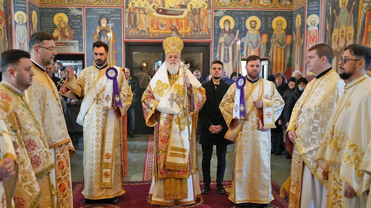 Popas de rugăciune la o parohie din Călărași