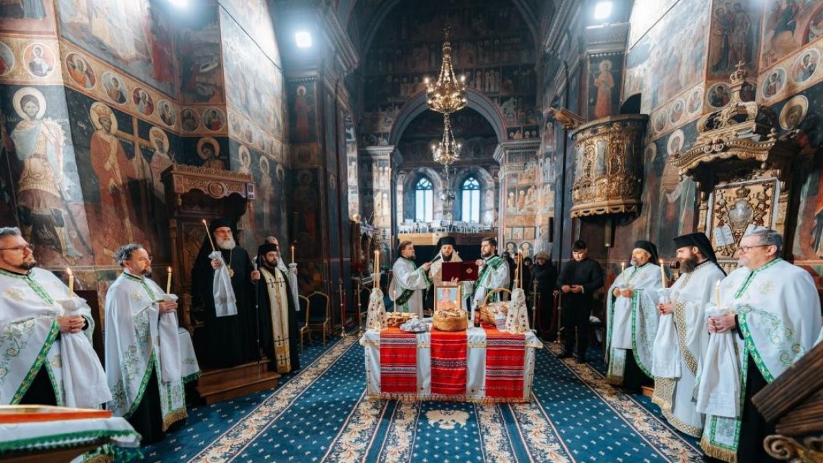 Pomenirea Arhiepiscopului Eftimie Luca la Roman