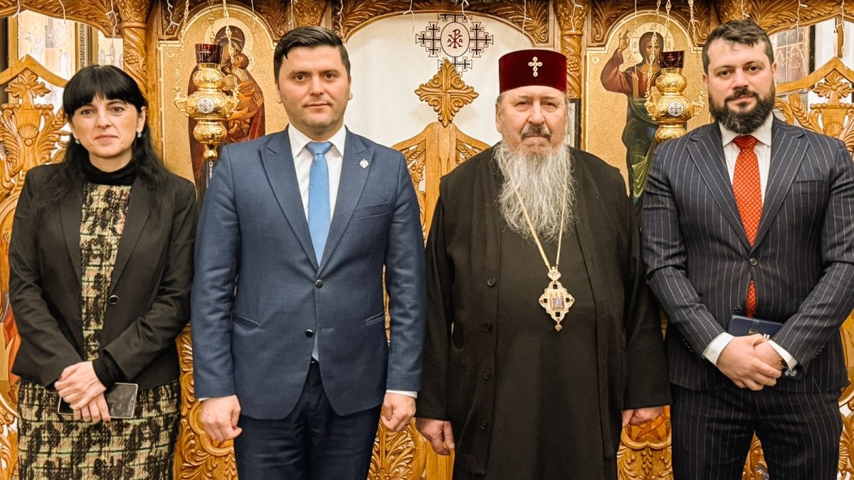 Vicepreședintele Camerei Deputaților în vizită oficială la Reședința Mitropoliei Basarabiei
