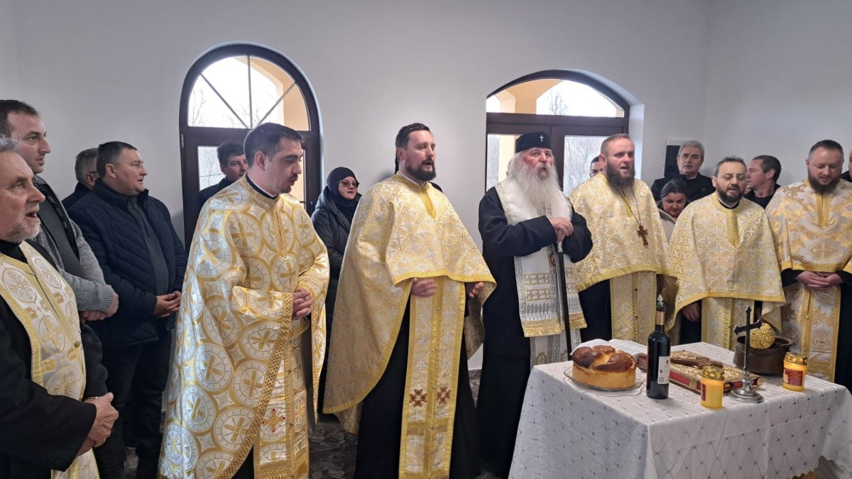 Sfințire de capelă într‑o parohie din județul Timiș