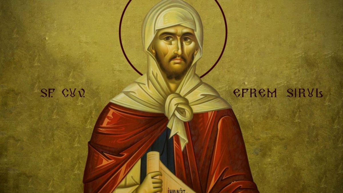 Cuviosul Efrem Sirul, foc aprins al smereniei și glas al imnografiei 