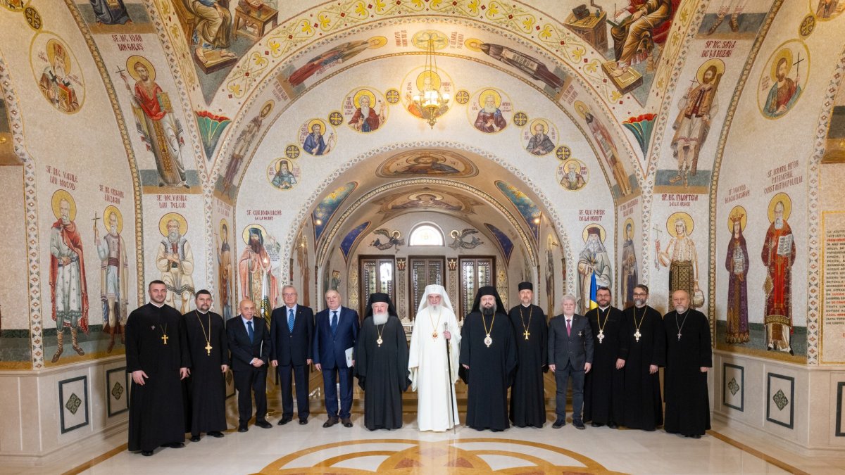 Ședința de lucru a Consiliului National Bisericesc la Reședința Patriarhală 