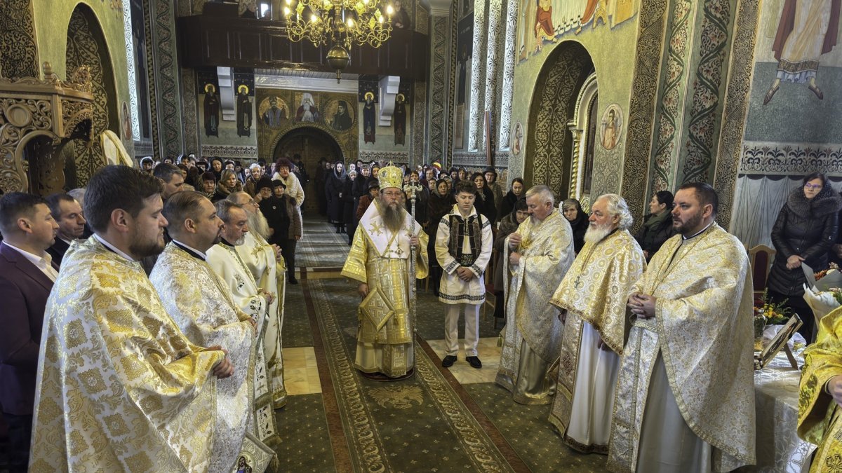 Binecuvântare arhierească în localitatea Bilbor, judeţul Harghita