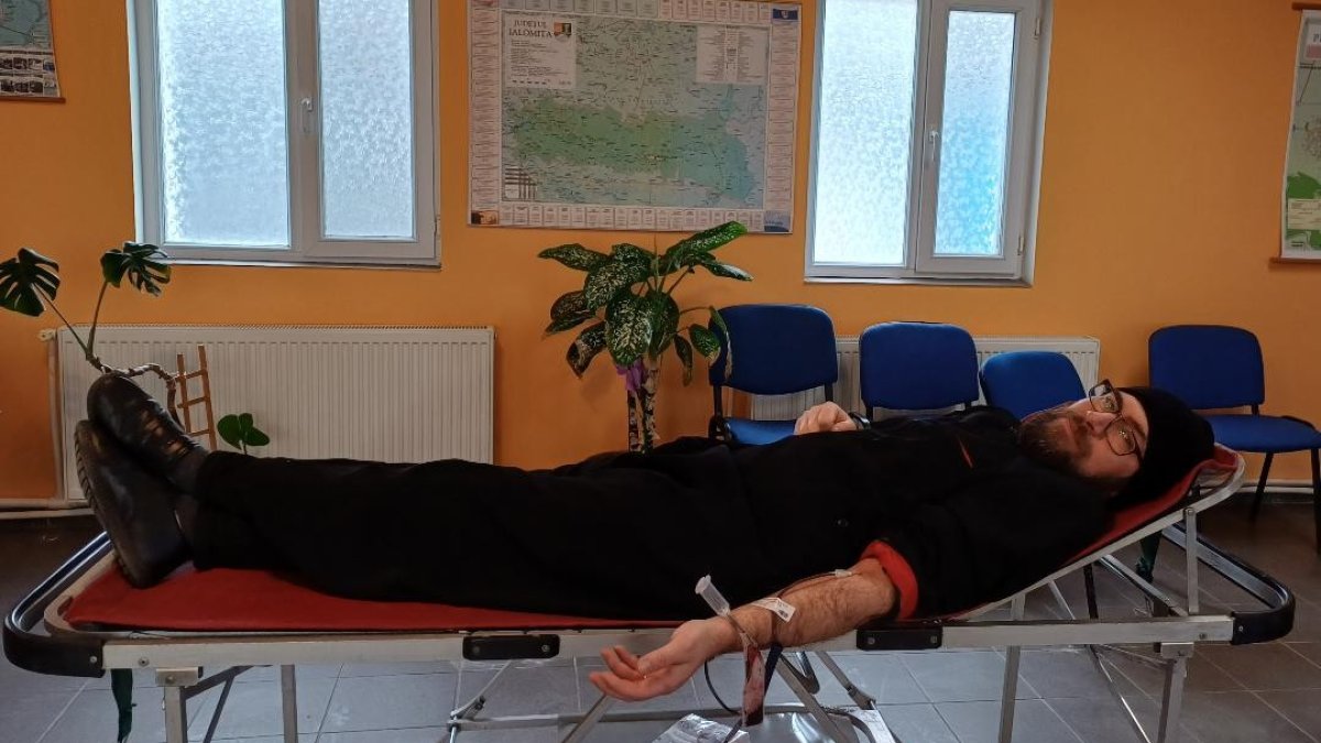Acțiune de donare de sânge în Protopopiatul Slobozia