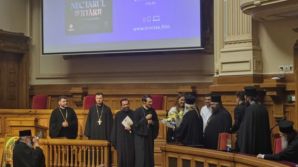 Filmul „Nectarul iertării - Sfântul Nectarie de la Eghina”, lansat în Capitală