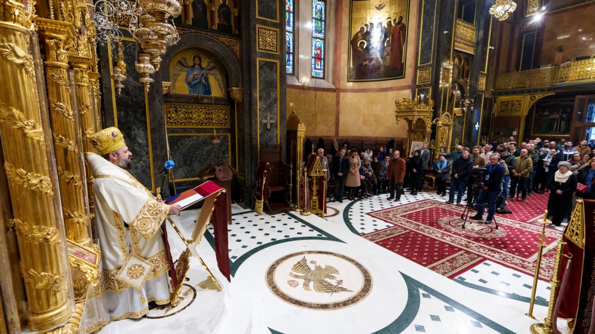 Slujire arhierească la Biserica Domniţa Bălaşa din Capitală