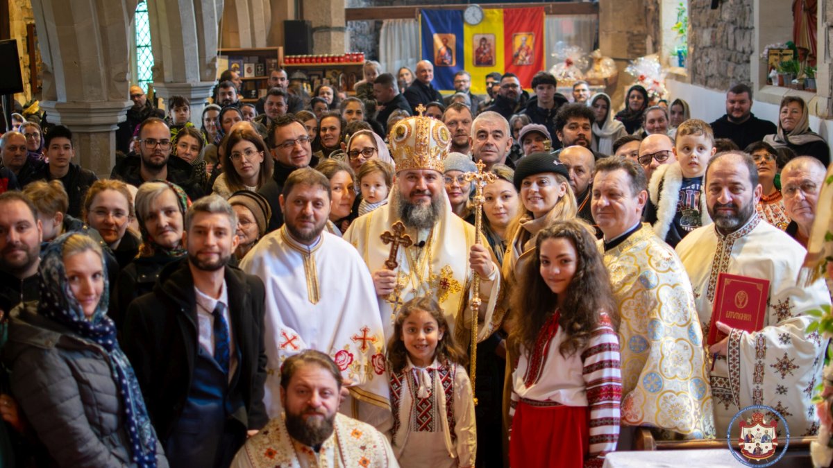 Slujire arhierească la parohia românească din Doncaster