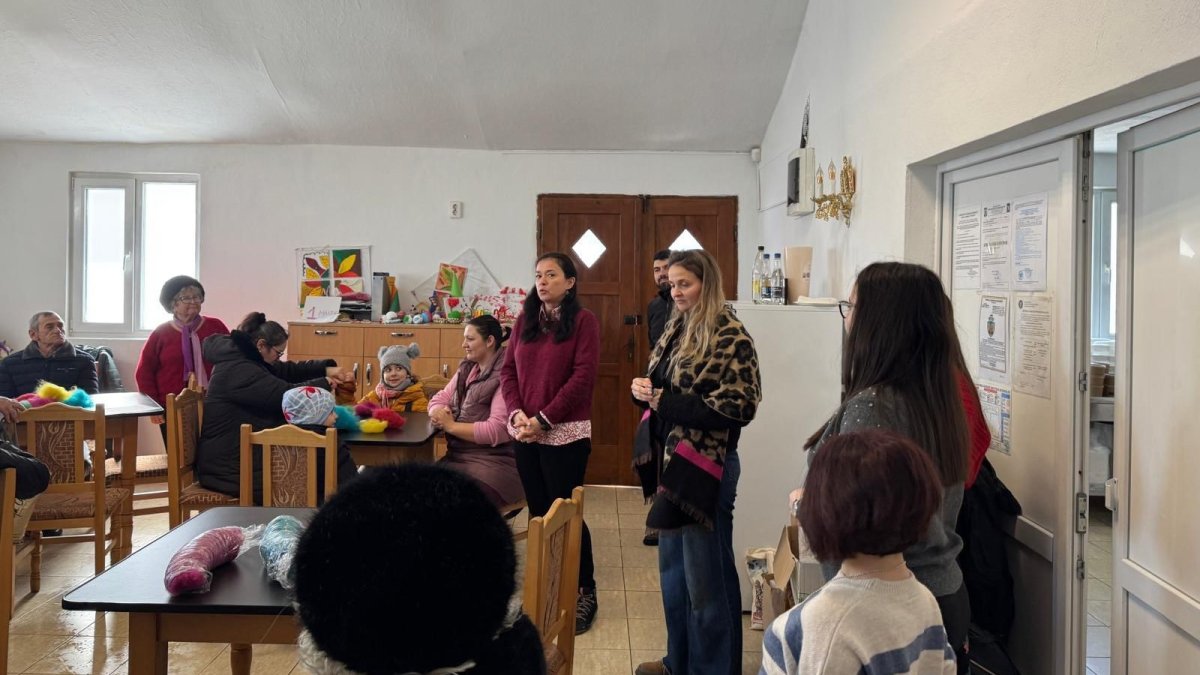 Atelier de creație la cantina socială „Sfânta Filofteia” din București