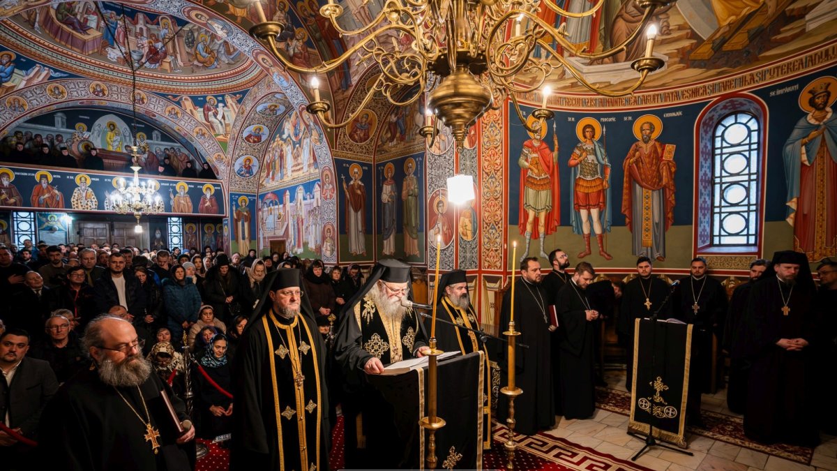 Canonul Sfântului Andrei Criteanul la Mănăstirea Sfântului Ioan cel Nou de la Suceava