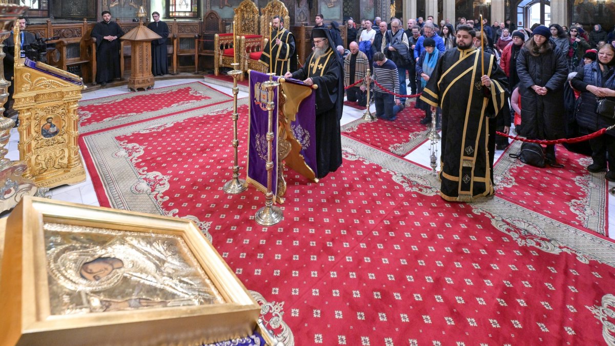 Sfârșitul Canonului de pocăință de la începutul Postului Mare