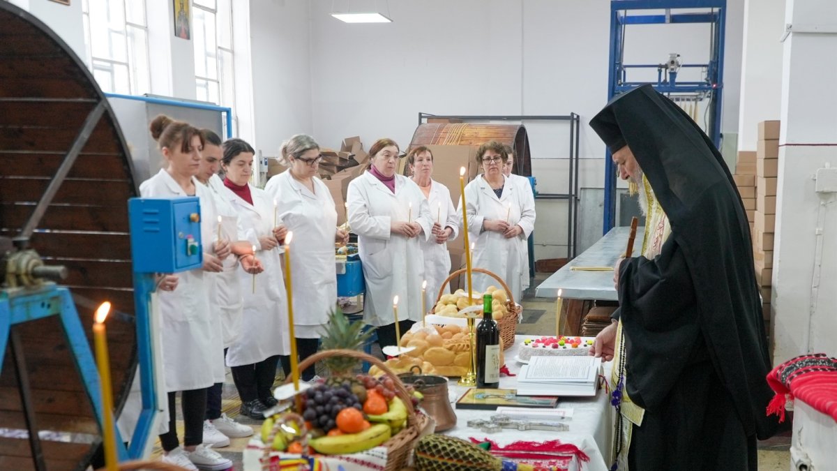 Hramul atelierului de lumânări „Sfânta Muceniță Fotini” din Galați