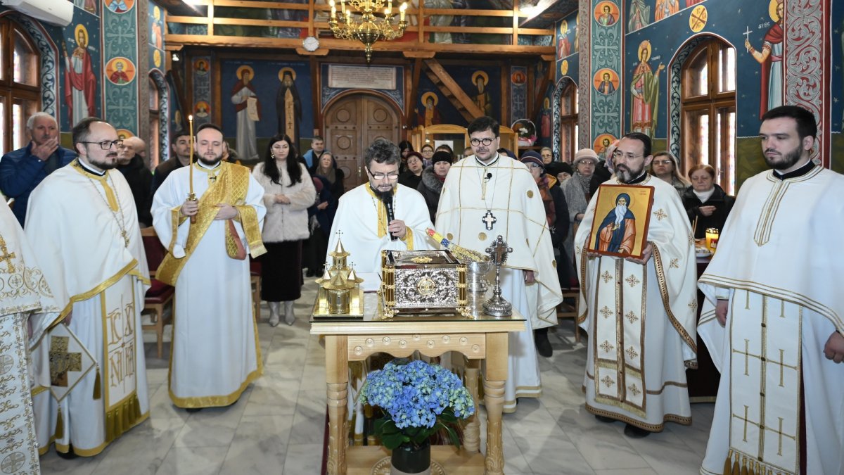 Sfințirea unei noi racle la un spital din Capitală