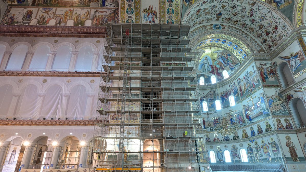 Pictura Catedralei Naționale, o capodoperă încă în lucru